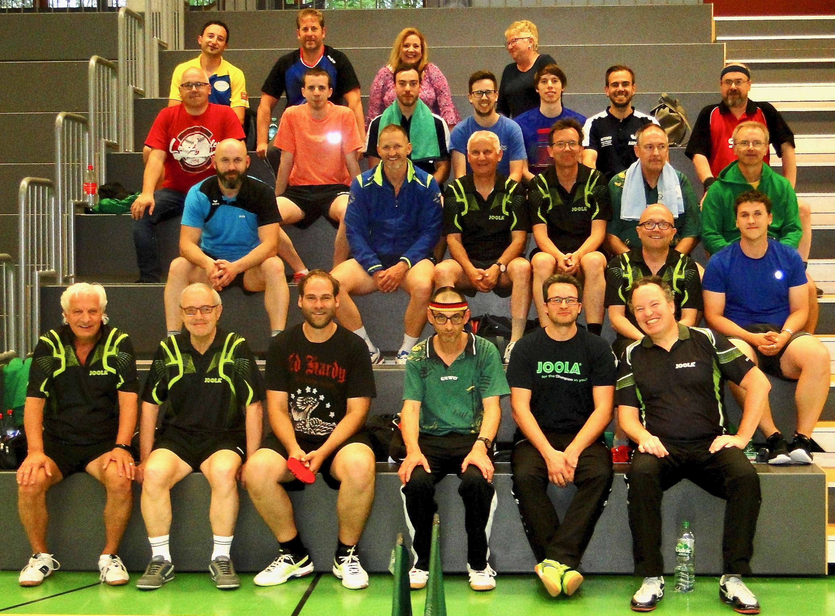 Teilnehmer Masters 2018